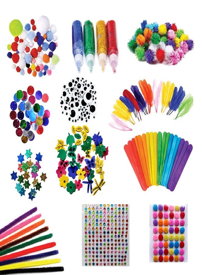 WONDRBOX 20 in 1 Art and Craft Kit for Girls and Boys with Crafts Supplies Set All Craft Materials Items for Kids DIY for All Ages 8-10, Age 9-12, Age 12-16 Old - Image 1